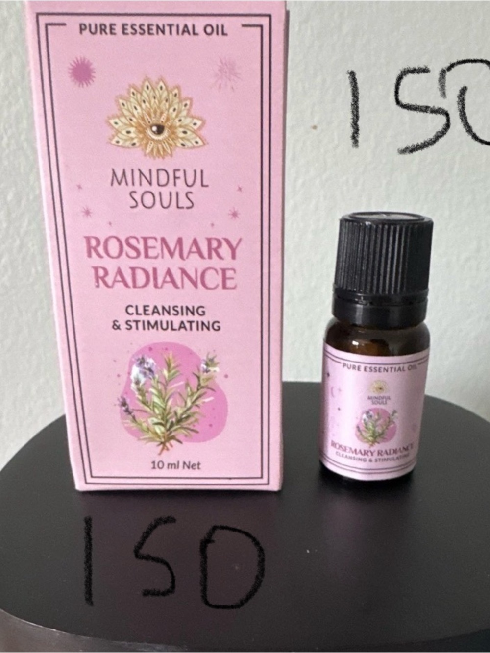 In search of Mindful souls Rosemary Radiance Essential Oil - Pink